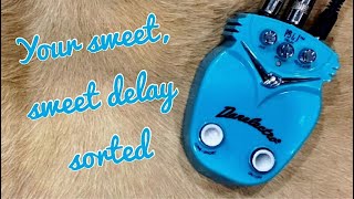 Video thumbnail for Danelectro PB&J Delay - Danelectro Food Series by Daniel Taylor