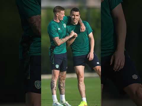The Seamus Coleman & James McClean bromance is real 🥹🥰