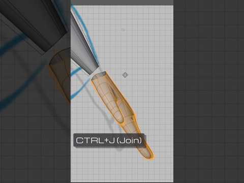 How to Make Reusable Hands for 3D Characters (Blender) #shorts