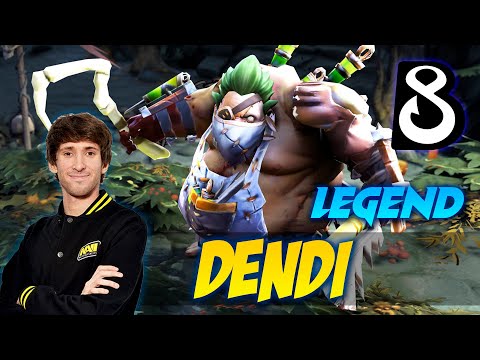 Dendi Legendary Pudge - Dota 2 Pro Gameplay [Watch & Learn]