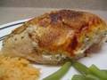 Roasted Chicken with Herbs and Cream Cheese