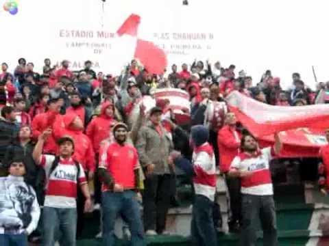 "Dale Rojo" Barra: La Banda Cementera &bull; Club: Unión La Calera