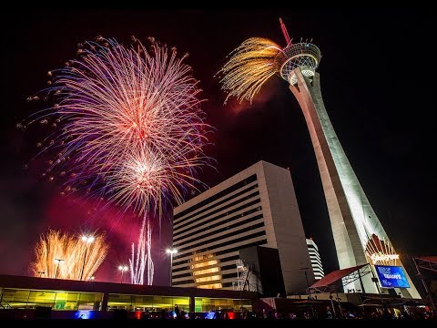 "Red White and Boom" Fireworks at the Stratosphere