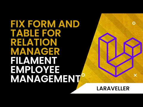 New Course Laravel with Filament PHP Employee Management shorts