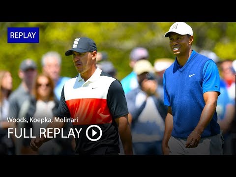 Full Replay | Tiger Woods, Brooks Koepka, Francesco Molinari in 1st Round at 2019 PGA Championship Video