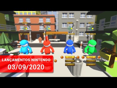 Lançamentos Nintendo Switch (03/09/2020) - Jelly Champs!, Spinch, Under the Jolly Roger e Mais!