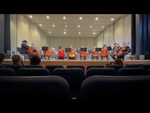 Cello Choir, Thaikovsky. NHS Symphonic Orchestra 12-1-2025