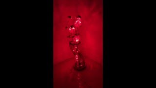 Elegant Red LED Fancy Lamp O-3- Souq.com