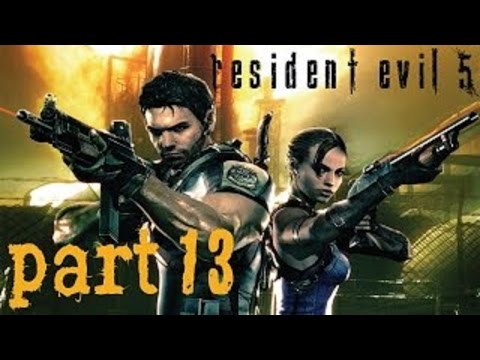 Resident Evil 5 [HD] Splitscreen Co-op Playthrough part 13 (Chapter 5-3)