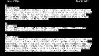 Zork I / II / III (ゾーク I / II / III) for the NEC PC-88