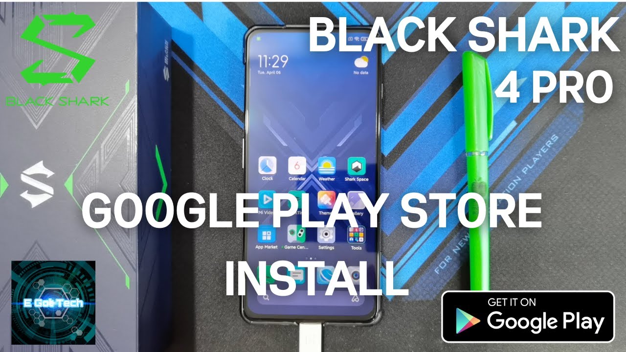 How to Install Google Play Store on your Black Shark 4 and Black Shark 4 Pro and other Xiaomi Phones