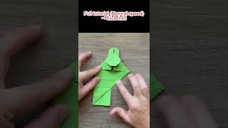 How to fold Origami Jumping Rabbit 🐇