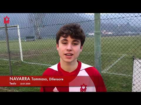 19^ Abano Calcio-Giorgione 0-5 Juniores Intervista Navarra Tommaso