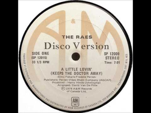 The Raes - A little lovin' (Keeps The Doctor Away) (1978) 12" vinyl