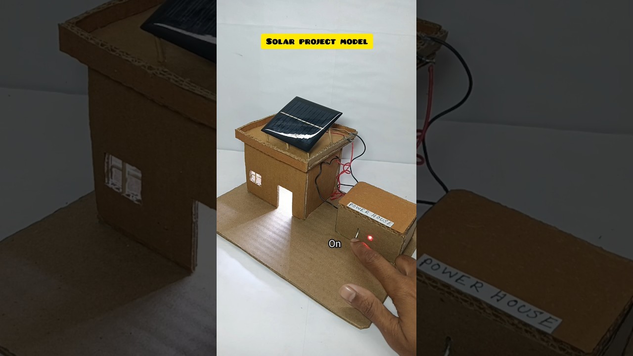 Solar project for school #tech #project #solarpower