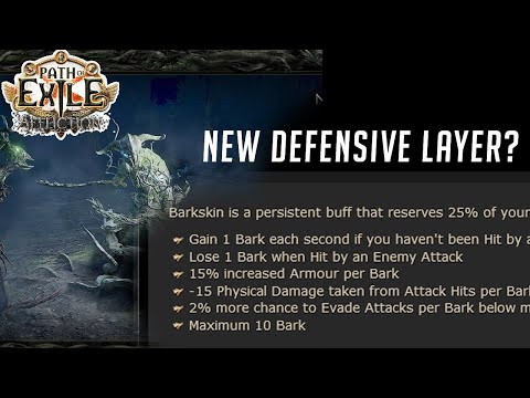 [PoE 3.23]  BARKSKIN IS ACTUALLY INSANE !!!