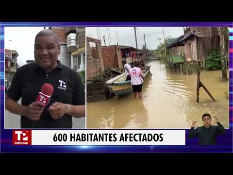 Comunidades del litoral del San Juan en Chocó piden ayuda por inundaciones que se presentan