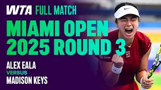 Miami Open: Alexandra Eala Kejutkan Juara Australia Terbuka Madison Keys