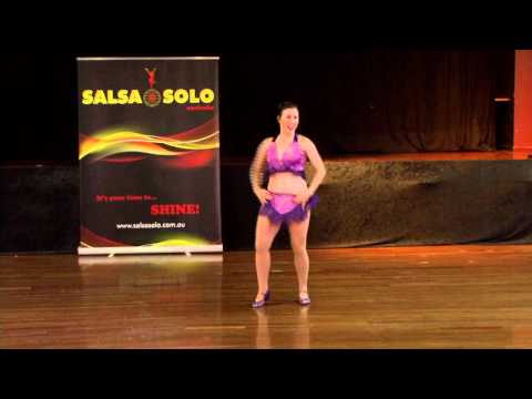 Salsa Solo Australia 2011 - Female Salsa Solo Category - Kerryann Daffin