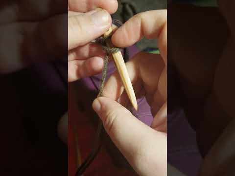 How I start York stitch with thin yarn