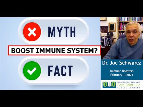 Dr. Joe Schwarcz discusses the science of immune boosters // Science Demystified