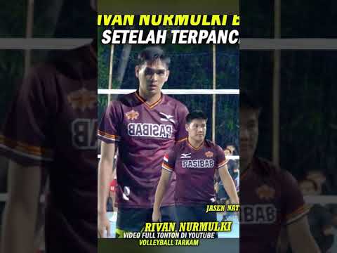Spike bledos Rivan Nurmulki ????Umpan Jasen Natanael #shorts #volleyball #volleyballtarkam