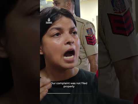 Two Muslim women journalists allege police assault in India | AJ #shorts