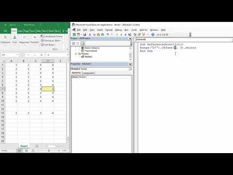 How to Use the Offset Property in Excel VBA
