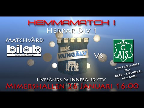 IBK Kungälv vs Gränna AIS Herrar Div.1