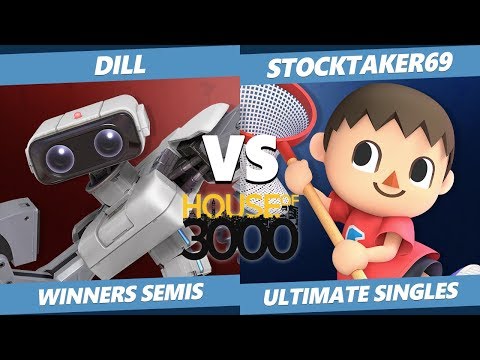 Smash Ultimate Tournament - Dill (ROB) Vs. Stocktaker69 (Villager) SSBU Xeno 189 Winners Semis