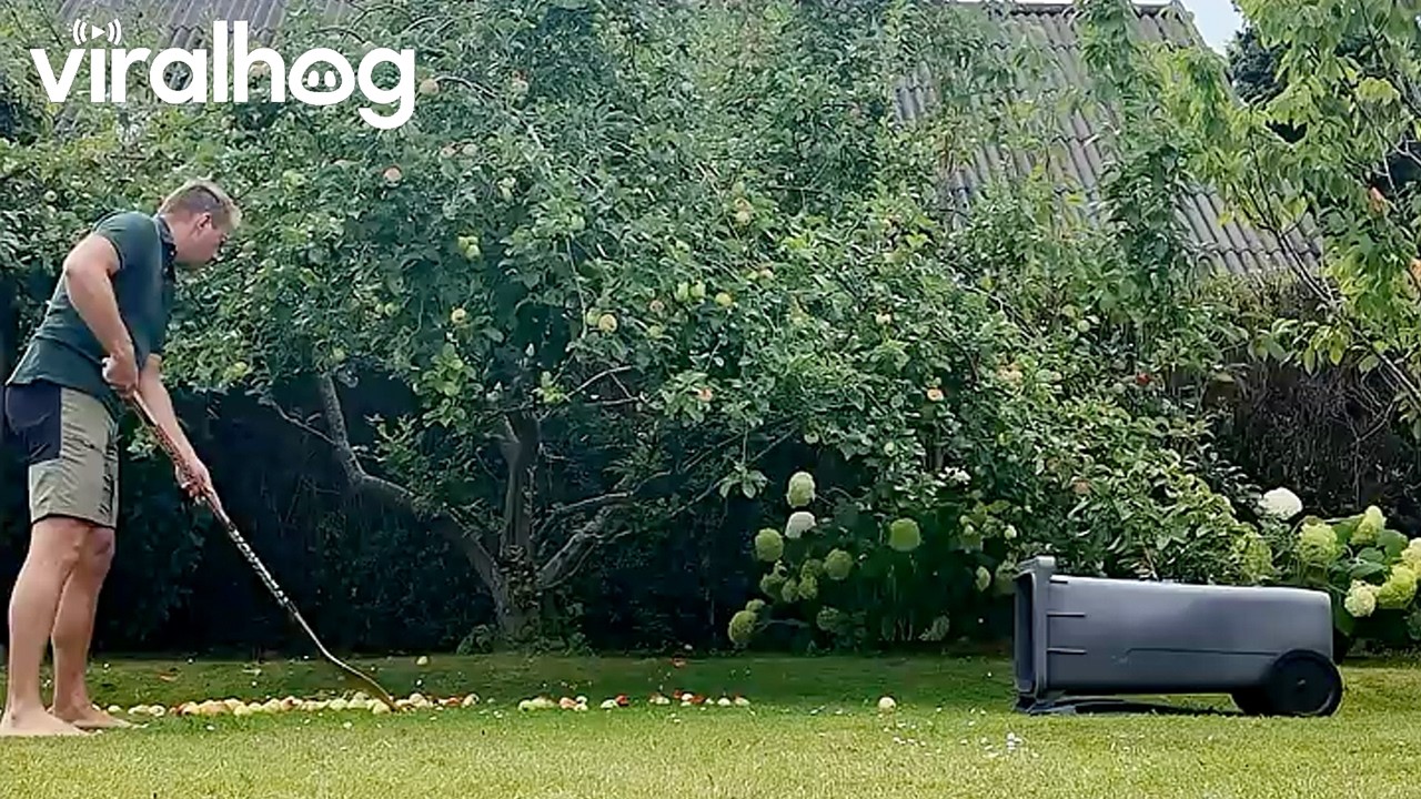A Little Bit of Apple Hockey || ViralHog