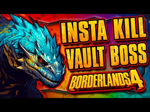 INSTA KILL Vault BOSS - Borderlands 4 & How To Open The Vault