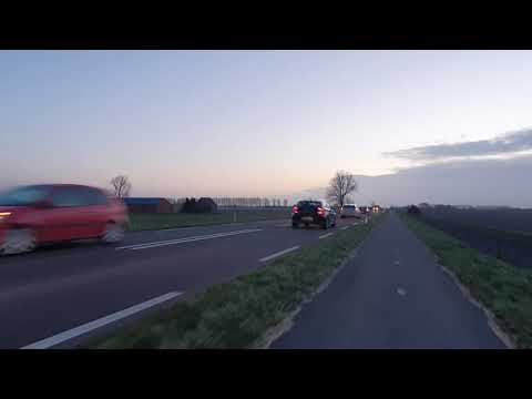 Zeeland bike dashcam to Hulst busstation