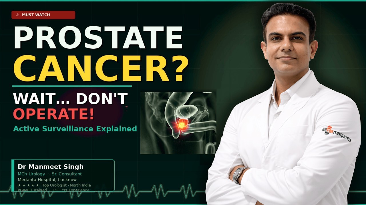Active Surveillance for Prostate Cancer — When to Watch and When to Treat | Dr Manmeet Singh