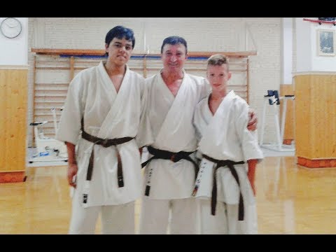 Angel Aranda y Pedro Suárez / entreno examen de CN y 1th Dan / Club Baldor / 2017