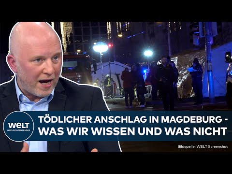TERROR IN MAGDEBURG: Viele Tote und Verletzte - BMW rast durch Weihnachtsmarkt | WELT Hintergrund