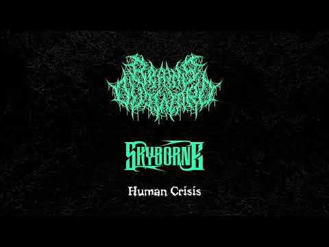 Brains Outward & Skyborne - Human Crisis (Visualizer) [Slamming Brutal Death Metal]