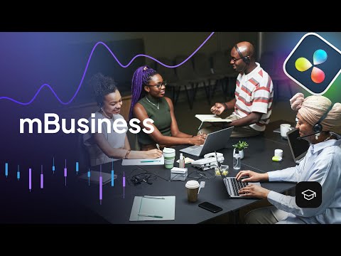 Business Content & Data Visualization in DaVinci Resolve — mBusiness Tutorial — MotionVFX