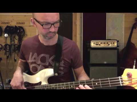 Respect Bass cover, Aretha Franklin live in Philly by Carl Stanbridge - Fast!!!