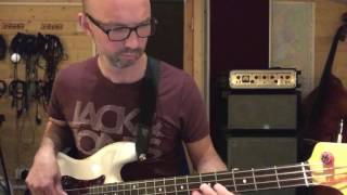 Respect Bass cover, Aretha Franklin live in Philly by Carl Stanbridge - Fast!!!