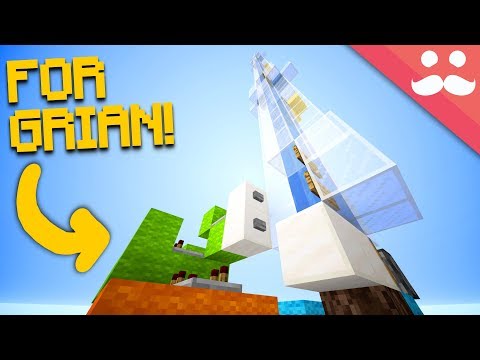 Making an ELEVATOR FOR GRIAN in Minecraft 1.13!
