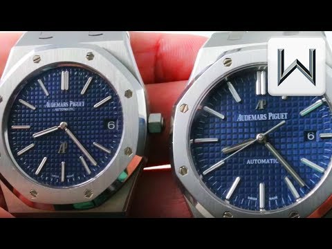 Audemars Piguet Royal Oak 15202 Jumbo vs 15400 (Royal Oak 15202ST vs 15400ST) Luxury Watch Review