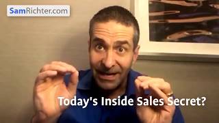 Want an Inside Sales Success Secret? 
Be Nice.