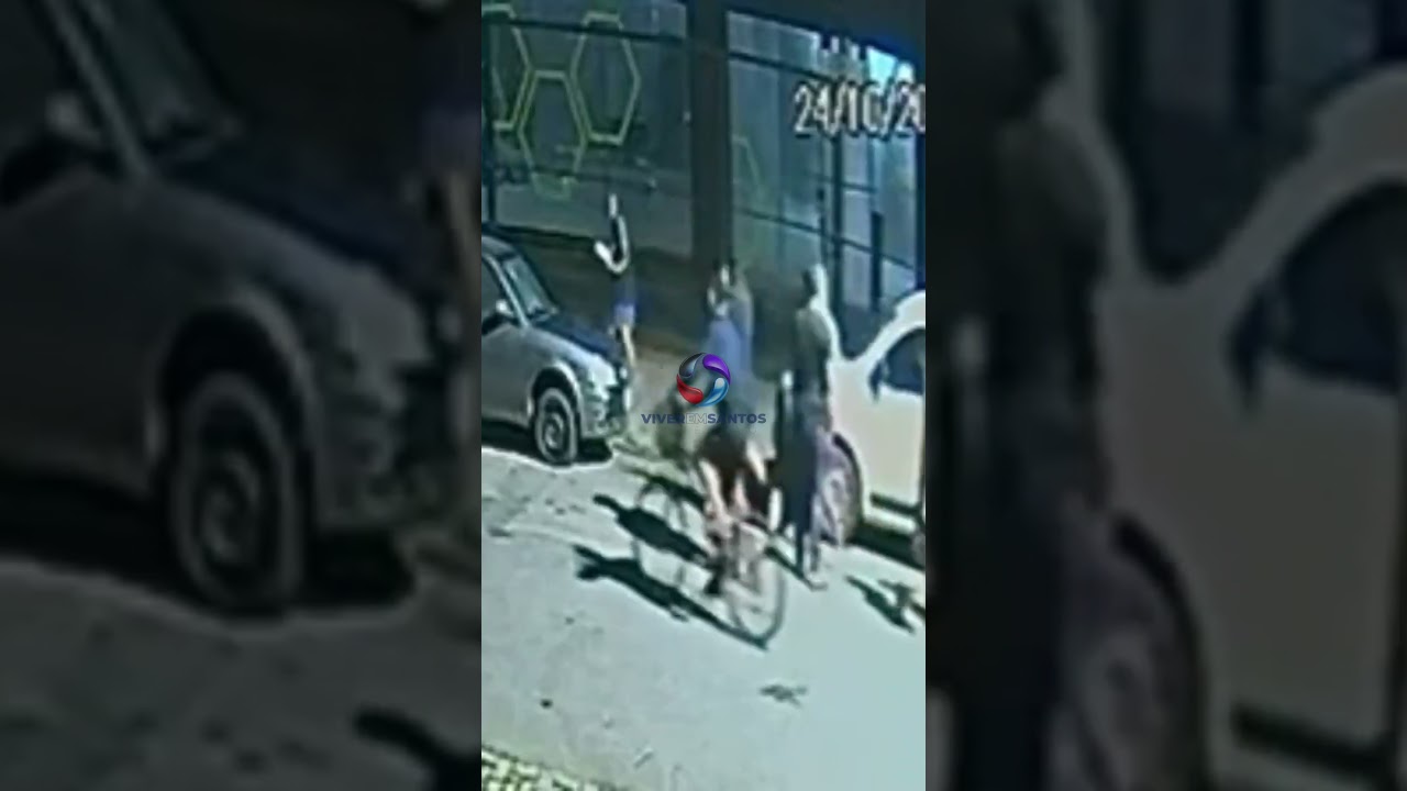 Novas imagens mostram engenheiro sendo agredido e roubado após ato pró-Lula em Santos.
