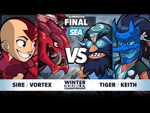 Vortex & Sire vs Tiger & Keith - Elimination Final - Winter Championship 2024 - SEA 2v2