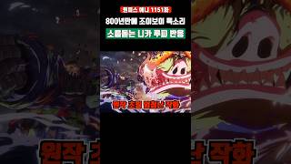 최근 소름돋는 조이보이 목소리와 니카 루피 반응 ㄷㄷ #원피스 #onepiece
