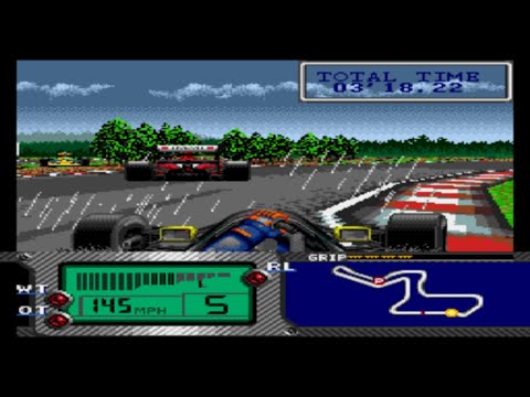 Formula One World Championship: Beyond the Limit (U)-Sega CD -1993 Mode-Rnd. 1 S. Africa - Full Race