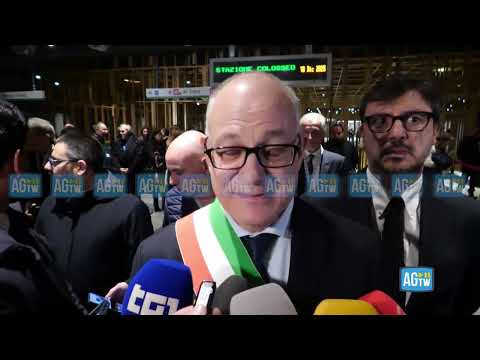 Metro C, two new stations inaugurated. Gualtieri: "They're the most beautiful archaeological stat...