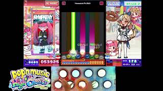 [pop'n music High☆Cheers!!]Homesick Pt.2&3(covered by 不知火フレア) EX39 PERFECT