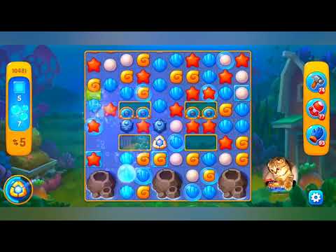 Fishdom, 10481 level,no Booster - 10481 уровень, прохождение без бустеров.